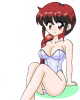 水着のマイさん 40KB