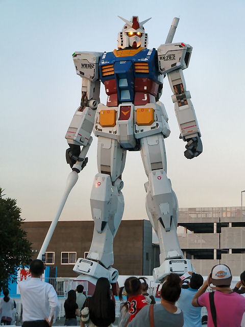 ガンダム正面